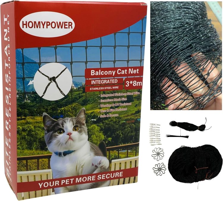 homypower cat net Best cat balcony net